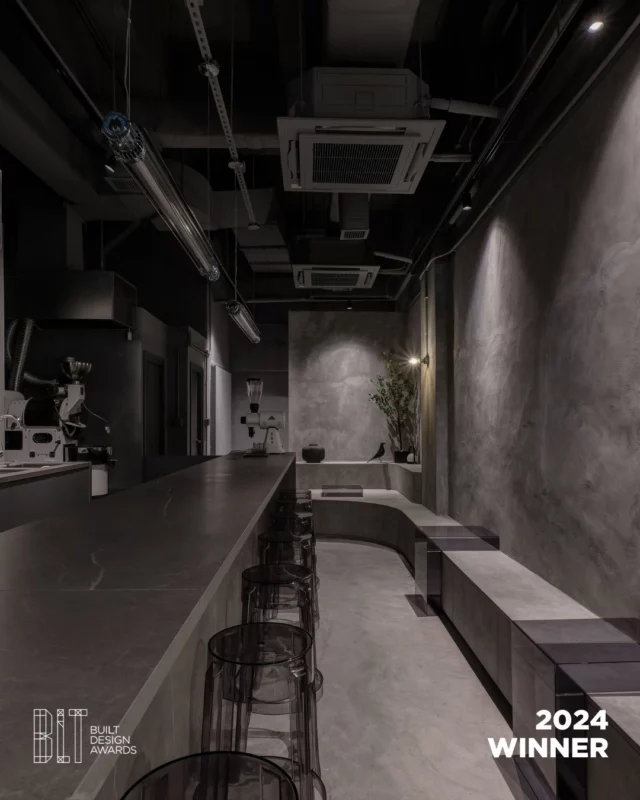 SHU | Winner in Interior Design - Hospitality: Bar and Restaurant⁠
⁠
The space features a unified gray color scheme, with varying materials to create depth. The long bar enhances customer interaction between baristas, fostering a better understanding and appreciation of coffee. ☕️⁠
⁠
Company: Rising Star Interior Design Co Ltd⁠
Lead Designer: Wai Shun Chan⁠
Design Team: Nick Team⁠
Interior Designer: Nick Chan⁠
Photo Credit: Steven Ko⁠
⁠
📍 Location: Hong Kong⁠
⁠
Click the link in bio to learn more about SHU.⁠
⁠
#bltbuiltdesignawards #bltdesignawards #bltawards #designaward #architecturaldesign #hospitality #barandrestaurant #hongkong